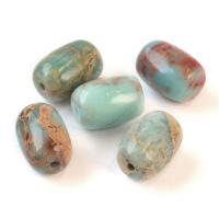 Shoushan Stone perla, Tamburo, lucido, formato differente per scelta, Foro:Appross. 1mm, Venduto da filo