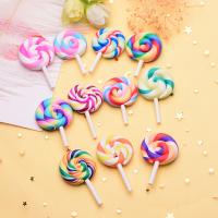 Mobile Phone DIY Decoration Polymer Clay Candy epoxy gel 30-40mm Sold By Bag