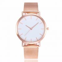 Women Wrist Watch Zinc Alloy with Glass plated waterproofless & for woman nickel lead & cadmium free 40mm Length Approx 9.45 Inch Sold By PC