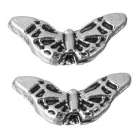 Zinc Alloy Spacer Beads silver color plated blacken nickel lead & cadmium free Approx 1mm Approx Sold By Lot