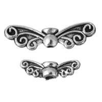 Zinc Alloy Spacer Beads silver color plated & blacken nickel lead & cadmium free Approx Sold By Lot