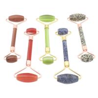 Bijoux de massage, pierre gemme, avec alliage de zinc, Placage, différents matériaux pour le choix & unisexe, 58x145mm, Vendu par PC