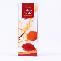 India Natural Flavors Scented Cones Temple Incense , Sandalwood, 255x90x60mm, 6PCs/Box, Sold By Box