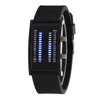 Unisex Wrist Watch Silicone with Stainless Steel plated Sold By PC