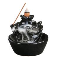 Backflow Incense Burner, Porcelain, different size for choice & different styles for choice, more colors for choice, nickel, lead & cadmium free, Sold By PC