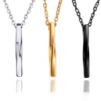 Titanium Steel Pendants, plated, more colors for choice, 41x5mm, Hole:Approx 2mm, Sold By PC