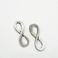 Zinc Alloy Connector Infinity antique silver color plated 1/1 loop nickel lead & cadmium free Approx 6mm Sold By Bag