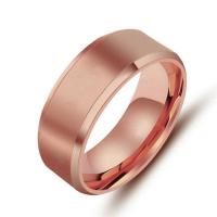 خاتم إصبع الفولاذ المقاوم للصدأ, مطلي, مجوهرات الموضة & للجنسين & حجم مختلفة للاختيار, المزيد من الألوان للاختيار, 8mm, تباع بواسطة PC