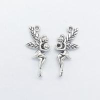 Zinc Alloy Pendants Spirit antique silver color plated nickel lead & cadmium free Approx 1mm Sold By Bag