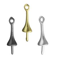 Brass Peg Bail, plated, more colors for choice, nickel, lead & cadmium free, 4.50x16.50x4.50mm, Hole:Approx 1.5mm, 10PCs/Lot, Sold By Lot