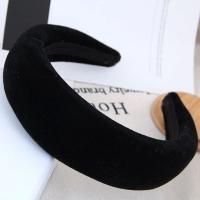 Hair Bands, Cloth, fashion jewelry & for woman, black, 140*135*20mm, Sold By PC