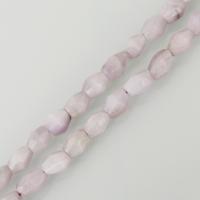 Kunzite Beads, Drum, faceted, purple, nickel, lead & cadmium free, 10x14mm, Hole:Approx 1.5mm, Approx 30PCs/Strand, Sold Per Approx 15.5 Inch Strand