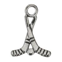 Zinc Alloy Pendants silver color nickel lead & cadmium free Approx 3mm Approx Sold By Lot