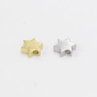 Stainless Steel Beads, 304 Stainless Steel, Hexagram, fashion jewelry, more colors for choice, 8x9mm, 10PCs/Bag, Sold By Bag