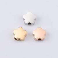Stainless Steel Beads 304 Stainless Steel Flower fashion jewelry nickel lead & cadmium free Approx 1.8mm Sold By Bag