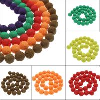 Polymer lerperler, Polymer Clay, Runde, forskellig størrelse for valg, flere farver til valg, Hole:Ca. 1mm, Solgt af Bag