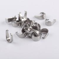 Stainless Steel Pinch Bail plated DIY metallic color plated Sold By Lot