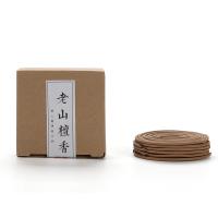 Sandalwood Coil Incense handmade for home and office & 4 hour burning yellow Diameter70mm  Sold By Set