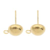 Stainless Steel Earring Drop Component Approx 2mm Sold By Bag