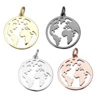 Brass Jewelry Pendants, plated, more colors for choice, nickel, lead & cadmium free, 18x20x1.50mm, Hole:Approx 3mm, 10PCs/Lot, Sold By Lot