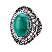 Zinc Alloy Finger Ring with Resin plated fashion jewelry & Unisex 30.60mm Sold By PC