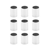 Stainless Steel Large Hole Beads, Column, 6X7.5mm, Hole:Approx 5mm, 20PC/Bag, Sold By Bag
