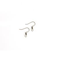 Zinc Alloy Earring Hook plated nickel lead & cadmium free Sold By Bag