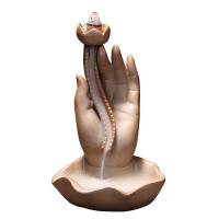 Backflow Incense Burner, Porcelain, durable, nickel, lead & cadmium free, 95x165mm, Sold By PC