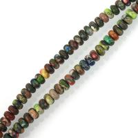 Impression Jaspis Perle, verschiedene Größen vorhanden, farbenfroh, frei von Nickel, Blei & Kadmium, Bohrung:ca. 1mm, ca. 158PCs/Strang, verkauft per ca. 16 ZollInch Strang