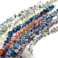 Kristall-Perlen, Kristall, plattiert, verschiedene Größen vorhanden, mehrere Farben vorhanden, verkauft von Strang