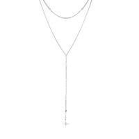 Messing Halskette, mit Verlängerungskettchen von 50mm, plattiert, Doppelschicht & Oval-Kette & für Frau, keine, frei von Nickel, Blei & Kadmium, 310mm,110mm, verkauft per ca. 12.2 ZollInch Strang
