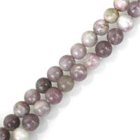 Tourmaline Beads, Round, different size for choice, nickel, lead & cadmium free, Hole:Approx 1.5mm, 50PCs/Strand, Sold Per Approx 16 Inch Strand