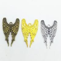 Wing Shaped Zinc Alloy Pendants plated nickel lead & cadmium free Approx 1mm Sold By Bag
