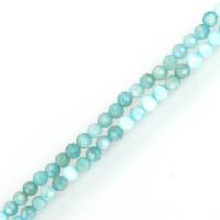 Perles amazonite, naturel, bleu, protéger l'environnement, sans nickel, plomb et cadmium, 2.50x2.50x2.50mm, Longueur:Environ 16 pouce, 5Strandstoron/lot, Environ 179PC/brin, Vendu par lot