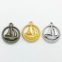 Tibetan Style Hollow Pendants, plated, more colors for choice, nickel, lead & cadmium free, 19x16x3mm, Hole:Approx 1mm, 100PCs/Bag, Sold By Bag