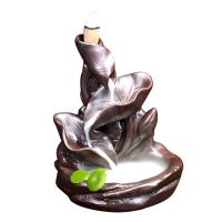 Backflow Incense Burner Porcelain half handmade for home and office & durable 130*95*120mmuff0c115*90*125mmuff0c105*92*130mm Sold By PC