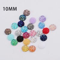 Resin Rhinestone Sticker, fashion jewelry & for woman, more colors for choice, 10x3.30mm, 100PCs/Bag, Sold By Bag
