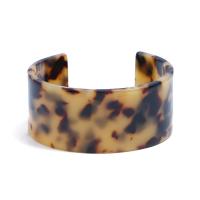 Acrylique bracelet manchette, bijoux de mode & pour femme, plus de couleurs à choisir, 30mm, Longueur:Environ 2.5 pouce, Vendu par PC