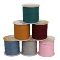 Cuerda de Nylon, cordón de nylon, con carrete de plástico, más colores para la opción, libre de níquel, plomo & cadmio, 2mm, aproximado 15m/UD, Vendido por UD