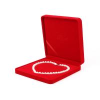 Velveteen Jewelry Display Box, portable & durable, more colors for choice, 188x188x40mm, Sold By PC