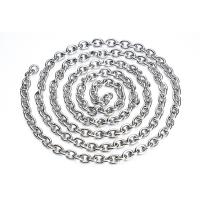 Rustfrit stål smykker kæde, Stainless Steel, forskellig størrelse for valg, 5Yard/Bag, Solgt af Bag