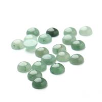 Aventurina verde cabochão, tempo gem jóias & tamanho diferente para a escolha & traseira plana, 20PC/Bag, vendido por Bag