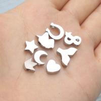 Stainless Steel Beads, different styles for choice, original color, Hole:Approx 1.8mm, 10PCs/Bag, Sold By Bag