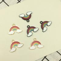 Zinc Alloy Enamel Pendants plated nickel lead & cadmium free  Approx 2mm 20/Bag Sold By Bag