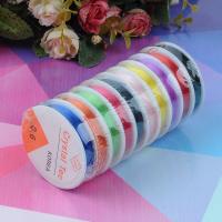 Plastic Elastic Thread, with Resin, multifunctional & DIY & different size for choice, 0.6mmuff0c0.7mmuff0c1mm, 10PC/Lot, Sold By Lot