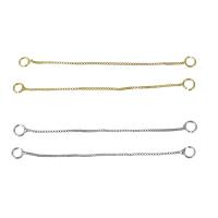 Brass Earring Drop Component high quality plated & box chain nickel lead & cadmium free Approx 2.5mm Sold By Lot