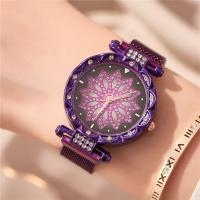 Reloj de Pulsera de Mujeres, acero inoxidable, con Vidrio & aleación de zinc, para mujer, más colores para la opción, longitud:aproximado 9.4 Inch, Vendido por UD