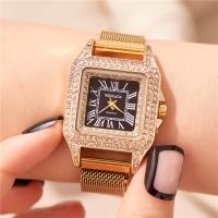 Women Wrist Watch Stainless Steel with Glass & Zinc Alloy for woman Length Approx 9.4 Inch Sold By PC