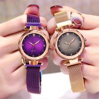 Femmes montre-bracelet, acier inoxydable, avec verre & alliage de zinc, pour femme, plus de couleurs à choisir, 240x14mm, Vendu par PC