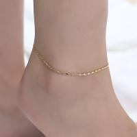 Tibetan Style Anklet, with 5cm extender chain, plated, for woman, more colors for choice, nickel, lead & cadmium free, Sold Per 7.8 Inch Strand